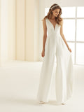 Jumper Bianco Celeste Talla 6