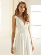 Jumper Bianco Celeste Talla 6